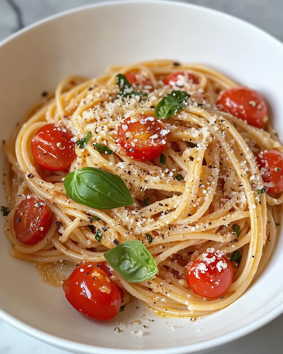 Homemade 15-Minute Tomato-Butter Spaghetti recipe photo