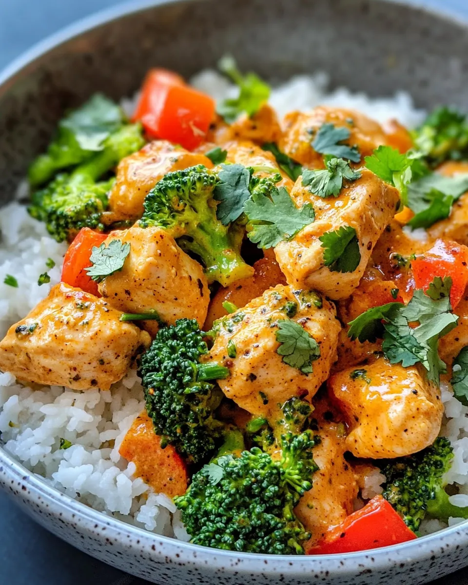 Delicious 30-Minute Coconut Curry Chicken dish photo