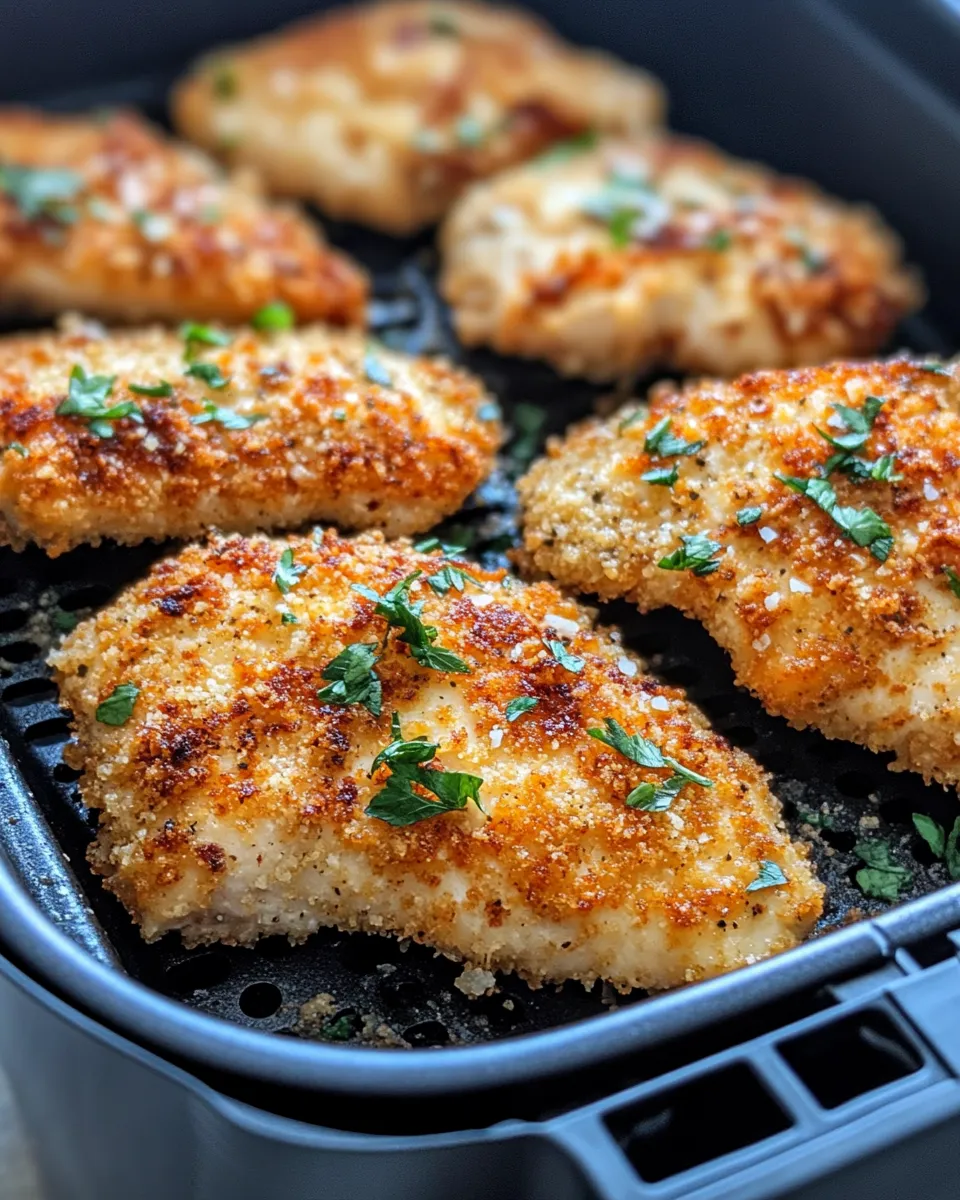 Classic Air-Fryer Chicken Cutlets (Crispy, No Oil Mess) image