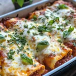 Homemade Baked Four-Cheese Lasagna Roll-Ups photo