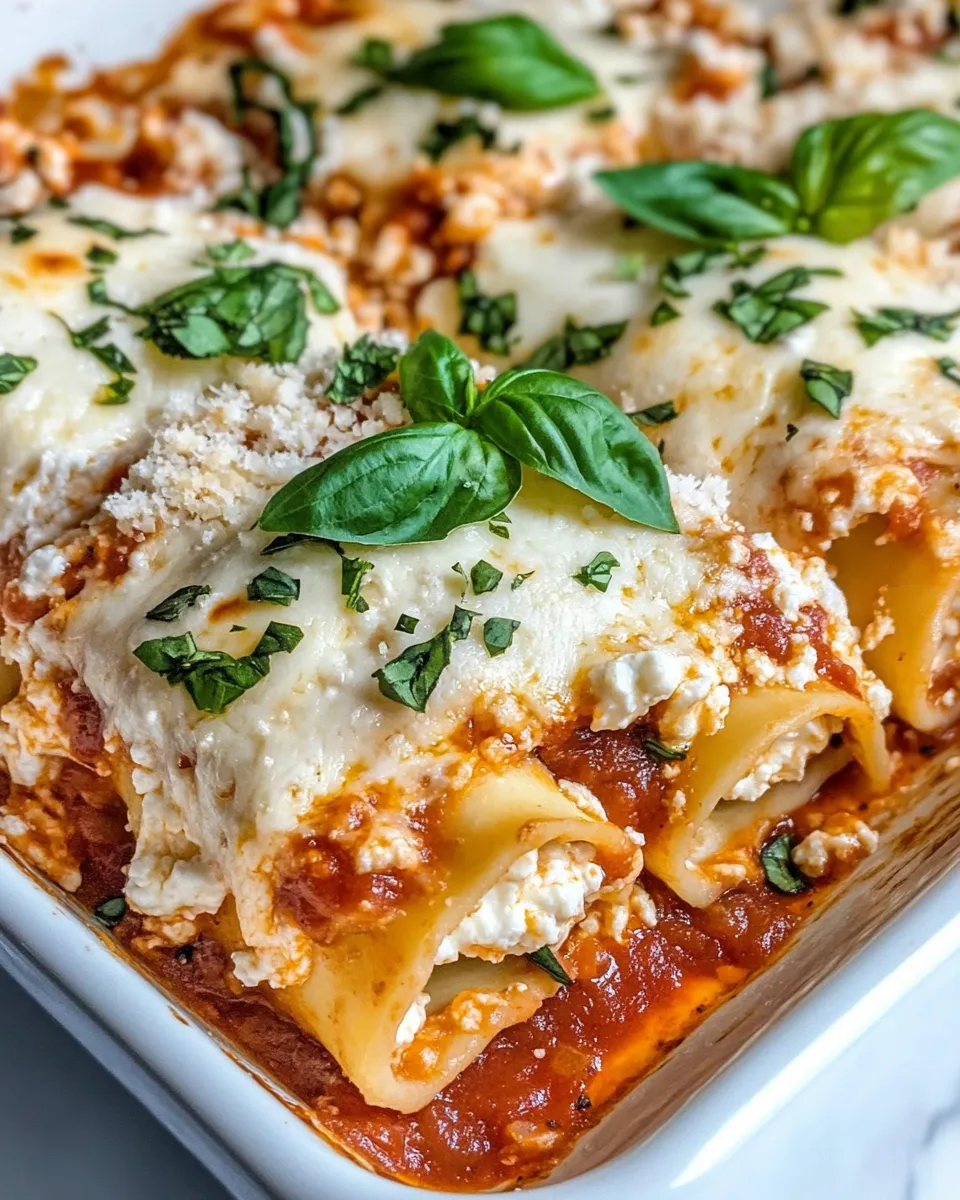 Classic Baked Four-Cheese Lasagna Roll-Ups image