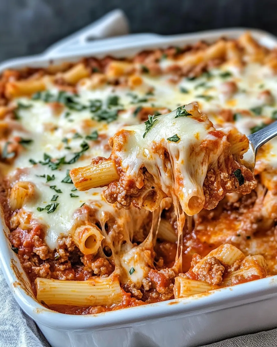 Classic Baked Ziti with Fire-Roasted Marinara dish photo