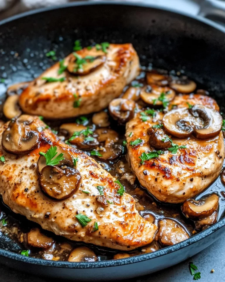 Homemade Chicken Marsala with Mushrooms (Skillet) recipe photo