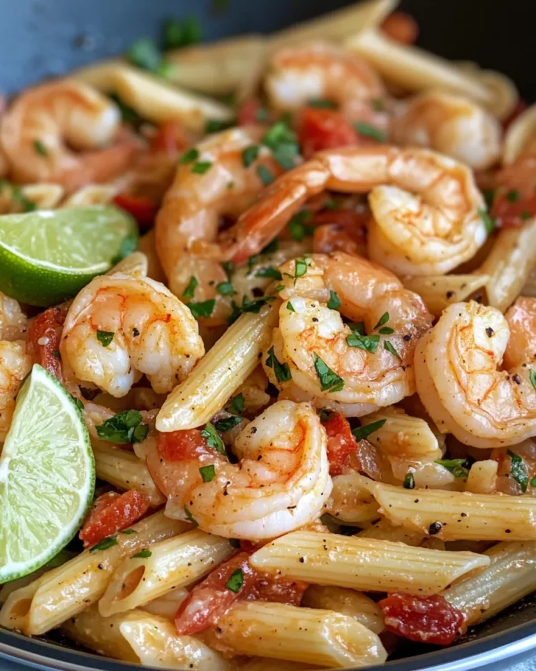 Delicious Chipotle Lime Shrimp Penne recipe photo