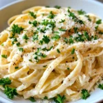 Homemade Classic Ultra-Creamy Alfredo Fettuccine photo