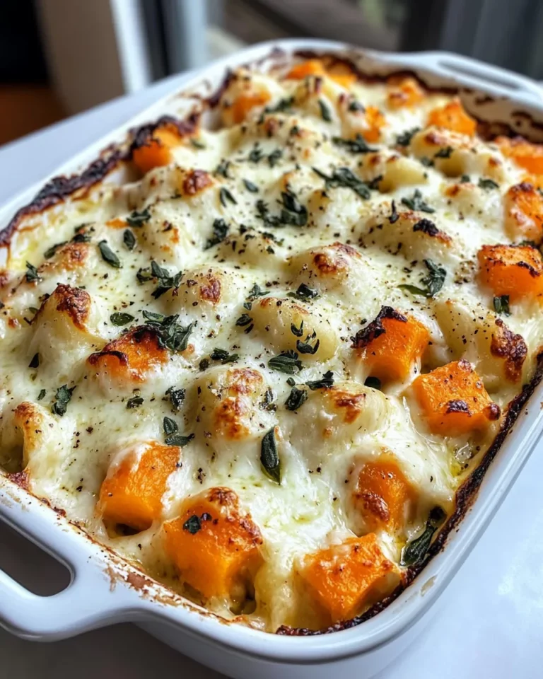 Homemade Creamy Butternut and Sage Gnocchi Bake photo