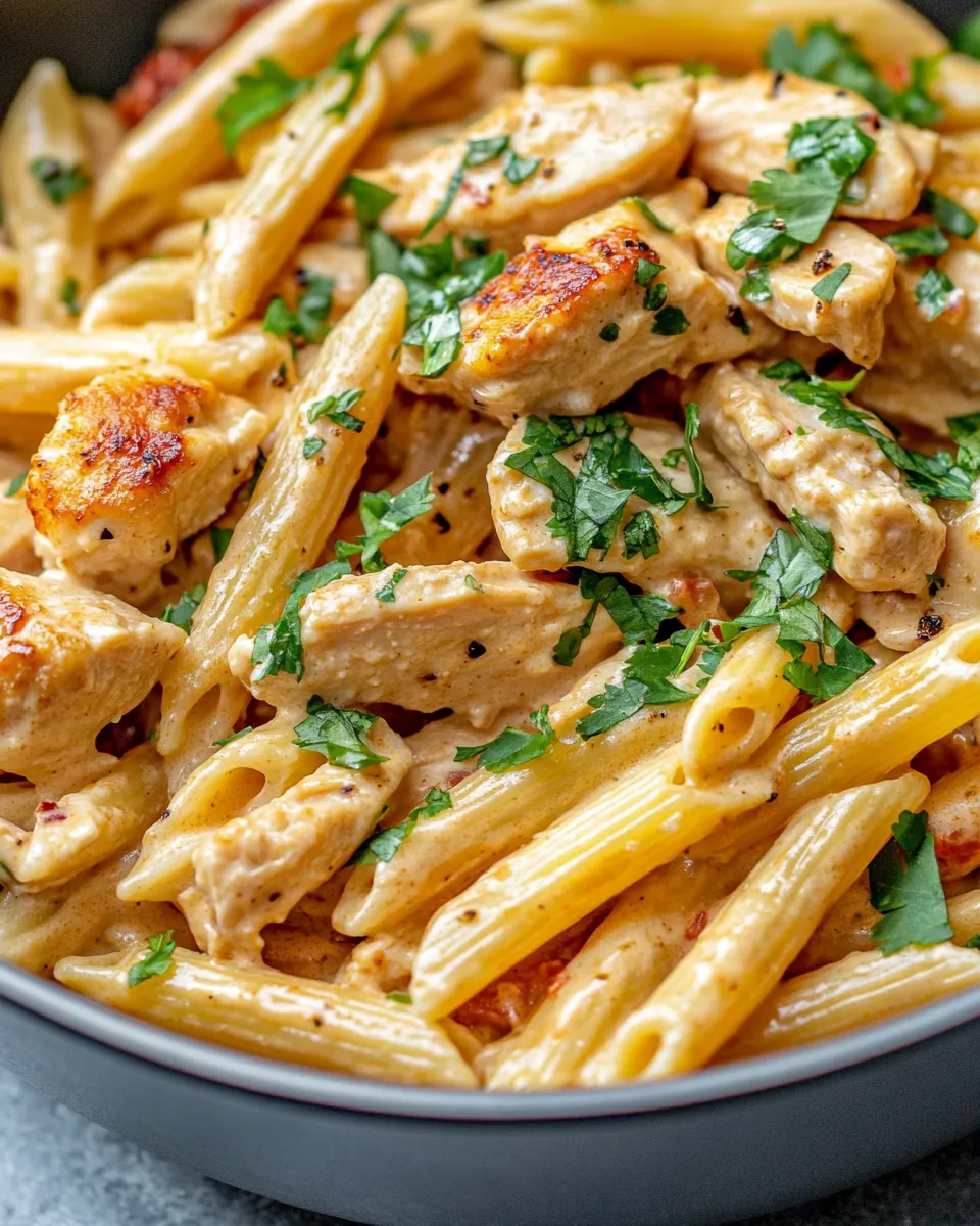 Classic Creamy Chipotle Chicken Penne image