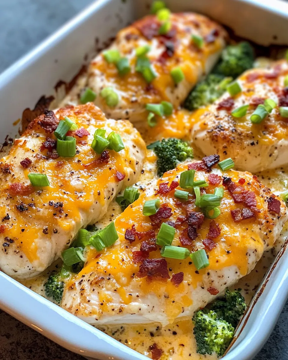 Classic Creamy Ranch Chicken Bake (No Bacon) dish photo