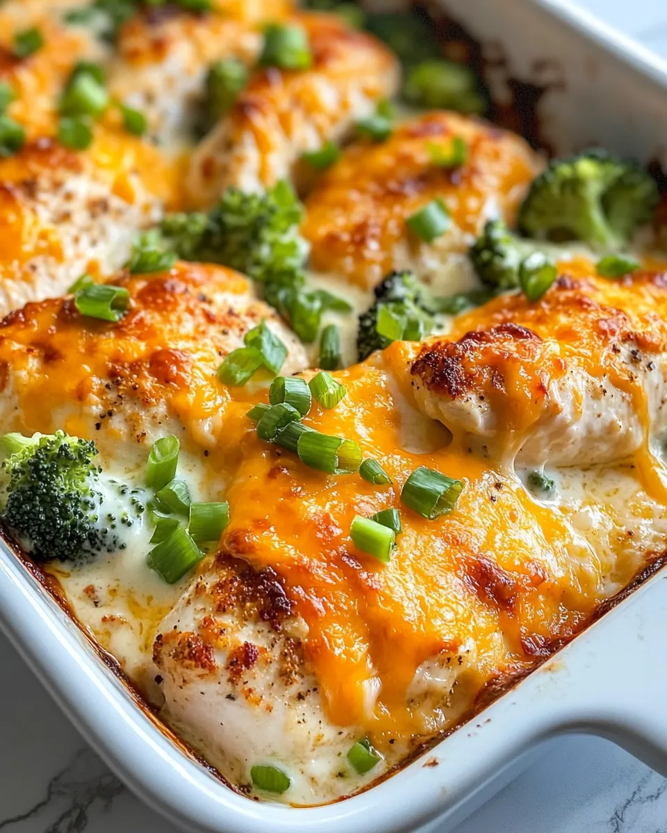 Delicious Creamy Ranch Chicken Bake (No Bacon) plate image