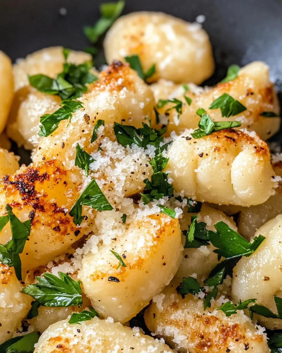 Classic Creamy Roasted Garlic Cauliflower Gnocchi dish photo