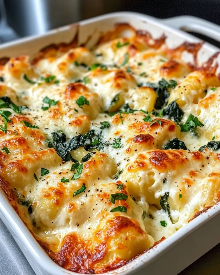 Homemade Creamy Spinach and Artichoke Gnocchi Bake photo