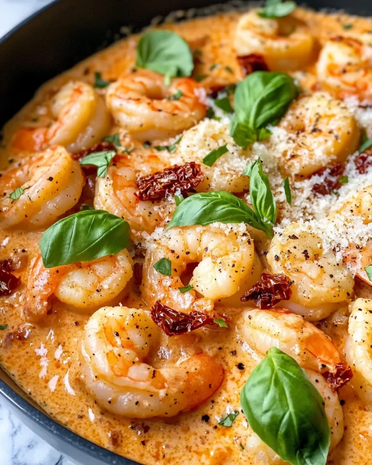Homemade Creamy Sun-Dried Tomato Shrimp Gnocchi recipe photo