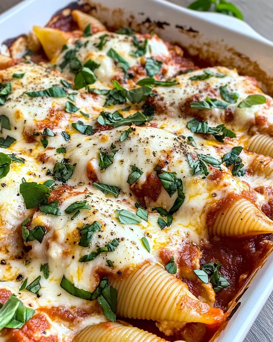 Homemade Creamy Tomato Ricotta Shells recipe photo