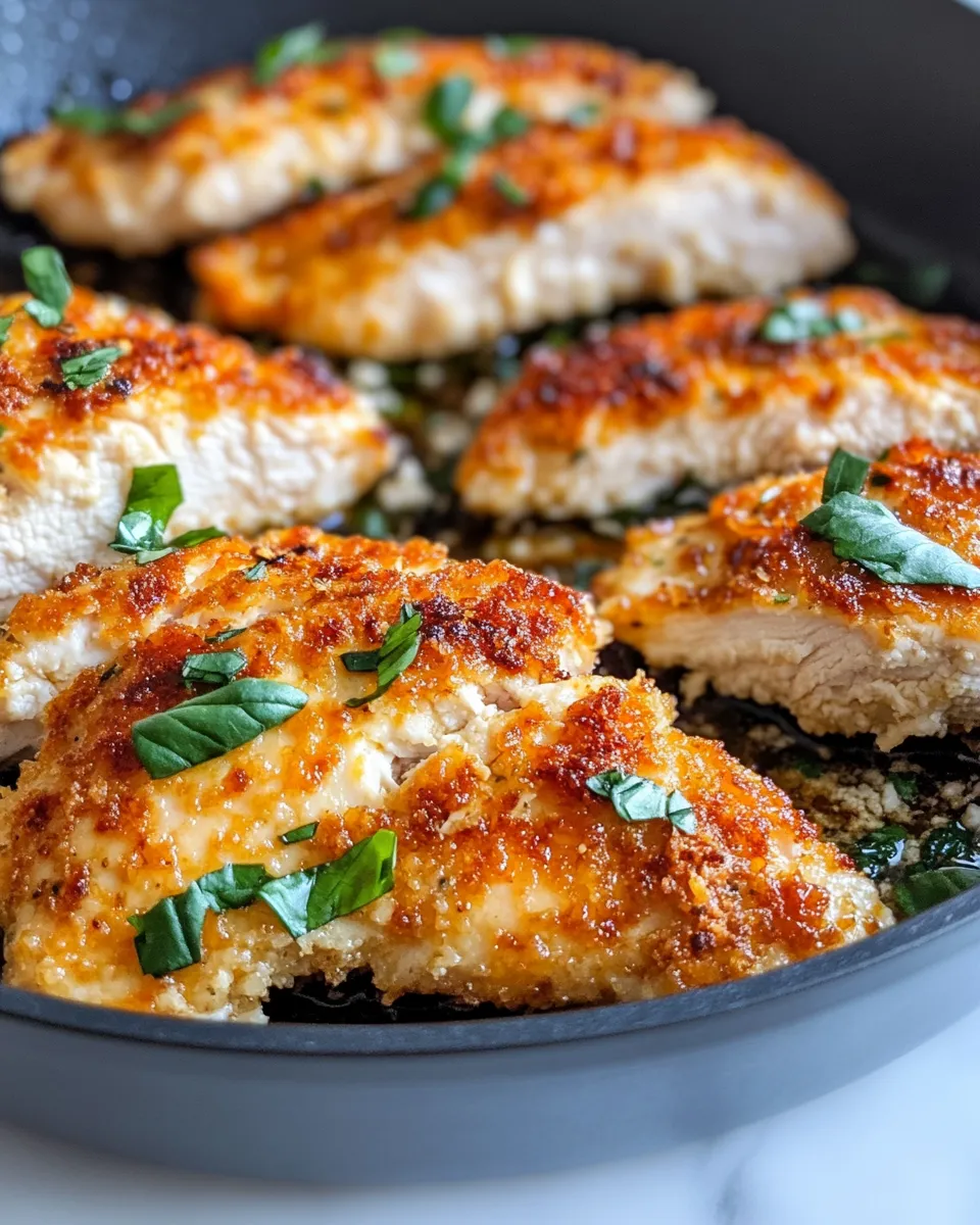 Homemade Crispy Parmesan-Crusted Chicken Cutlets photo