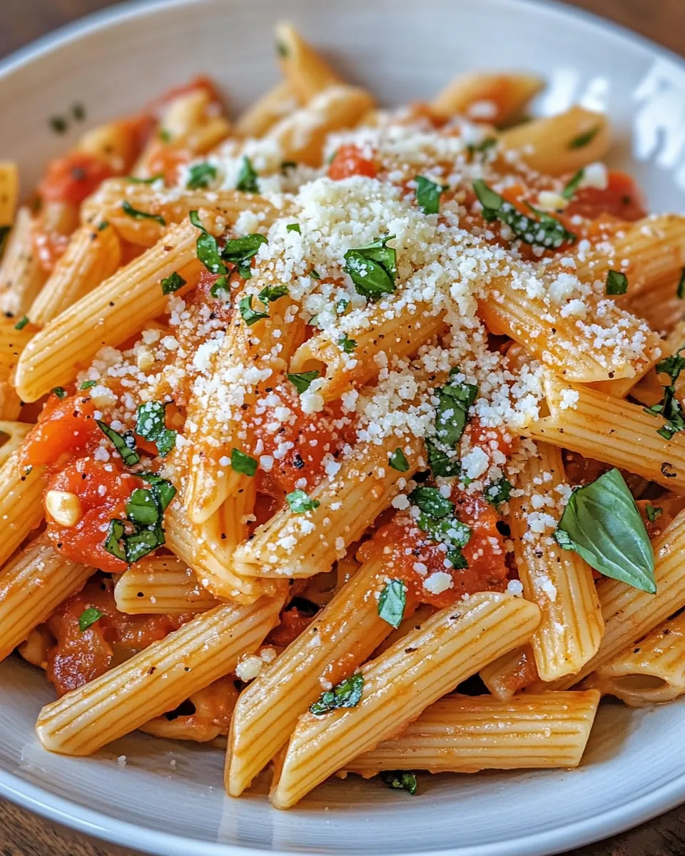 Delicious Fire-Roasted Arrabbiata Penne plate image