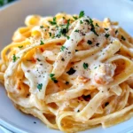 Homemade Pumpkin Alfredo Fettuccine (30 Minutes) recipe photo