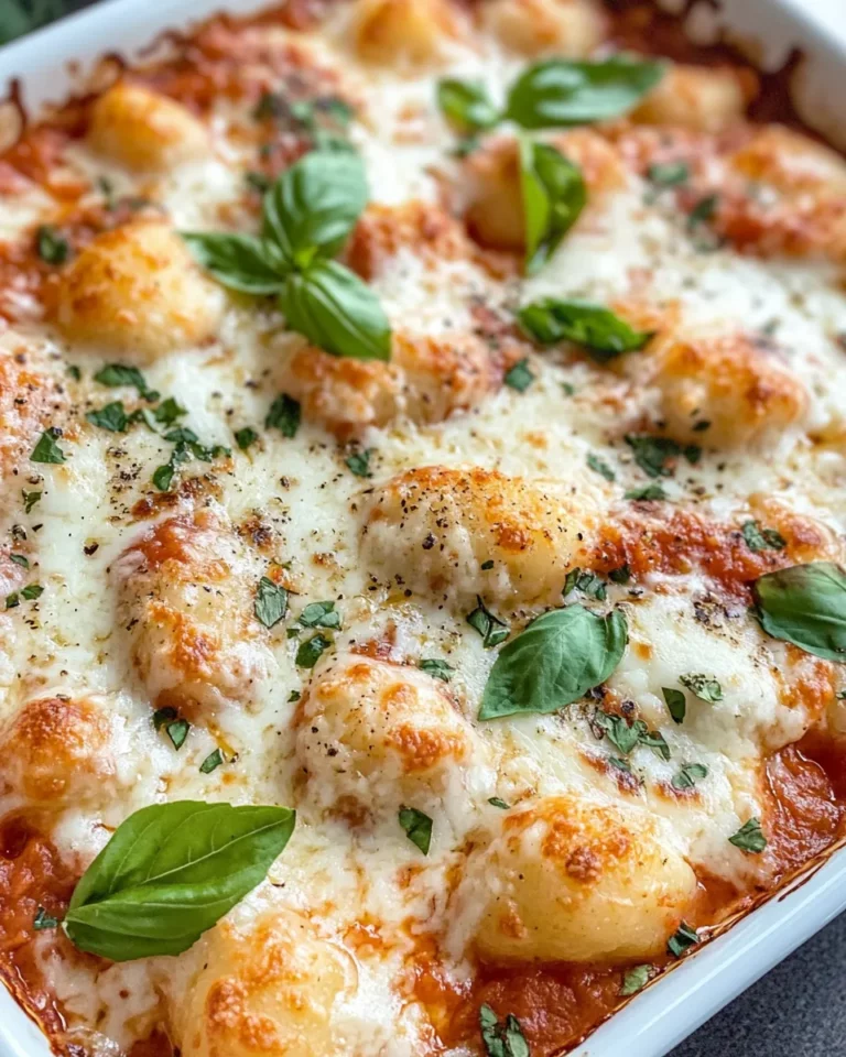 Homemade Roasted Red Pepper Gnocchi Bake recipe photo