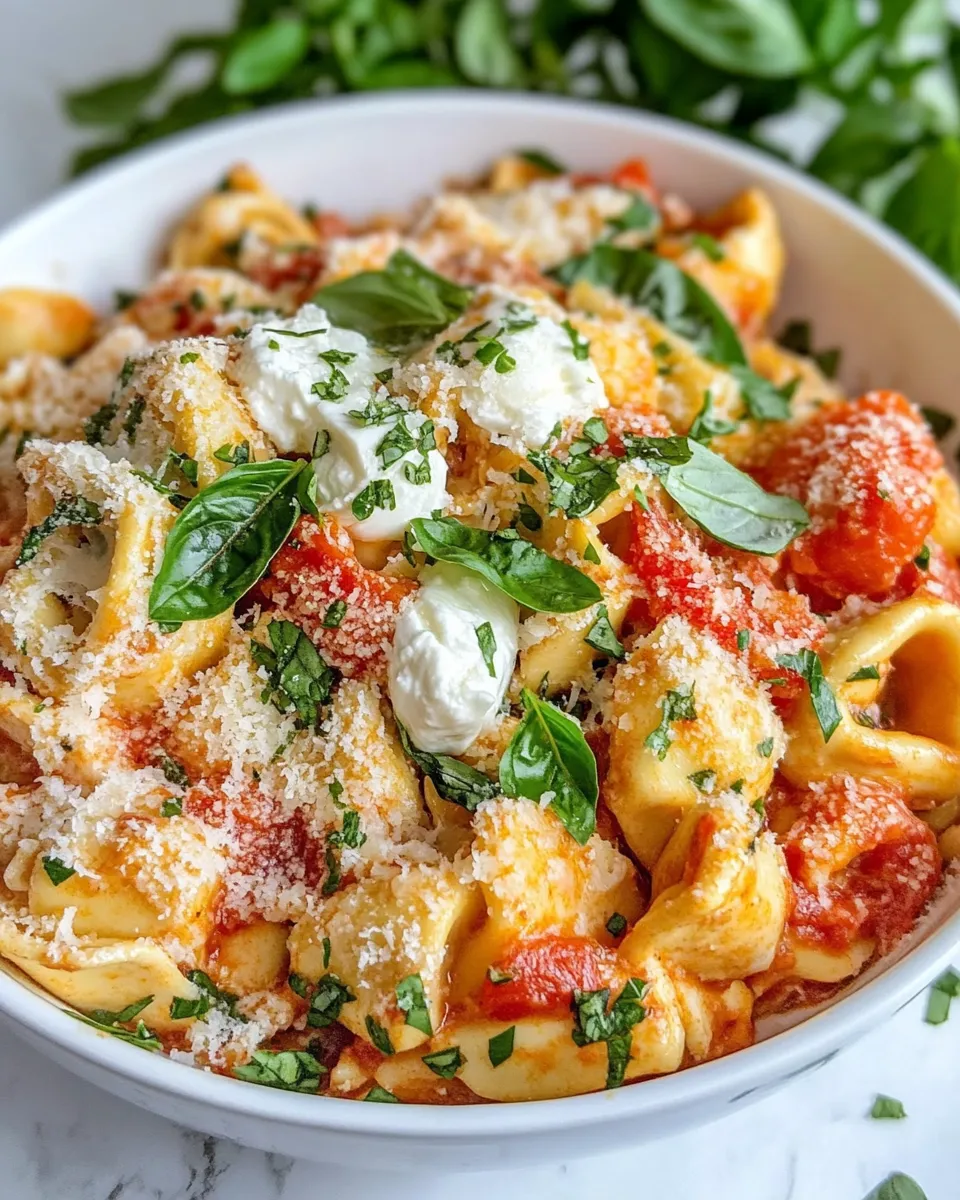 Delicious Roasted Red Pepper Tortellini Bake picture