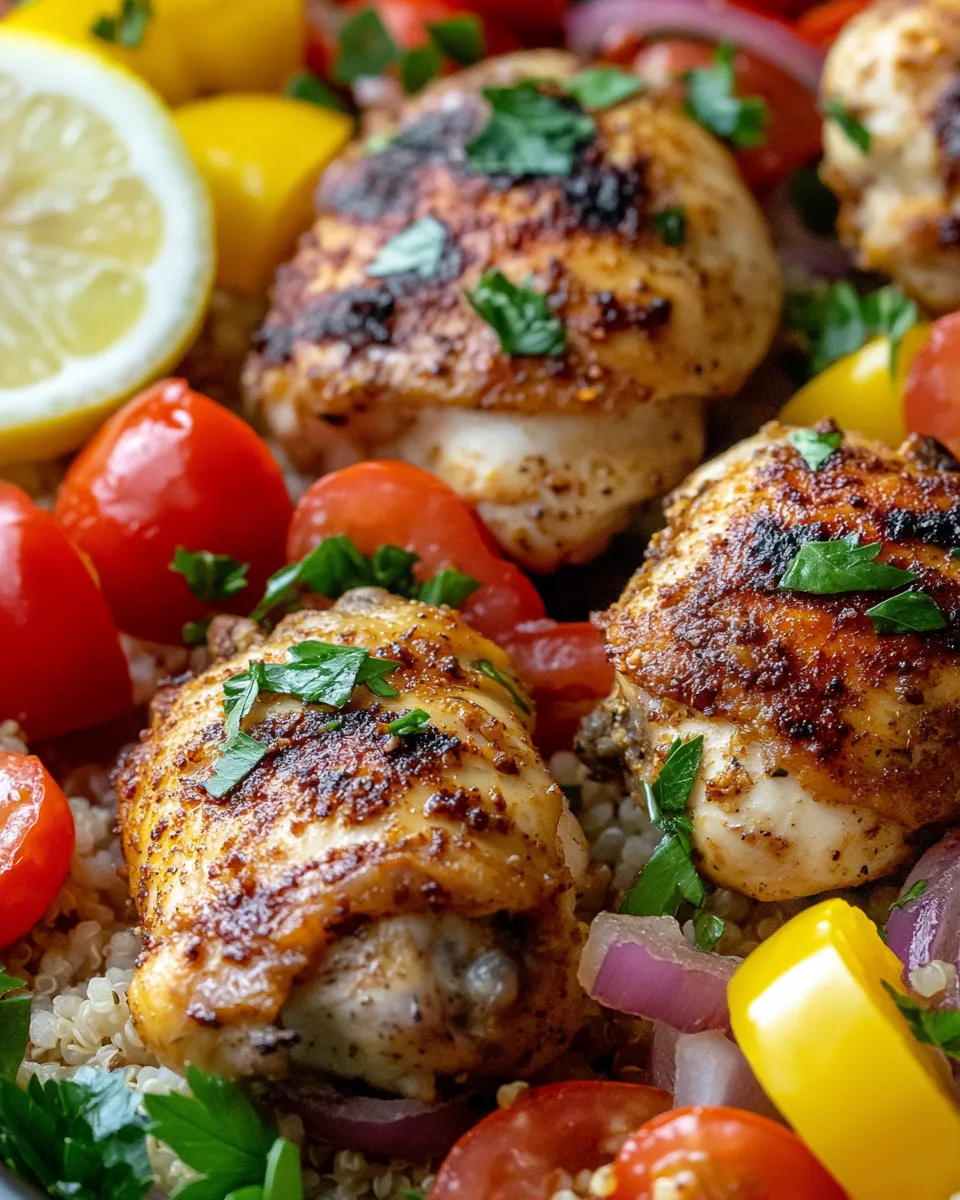 Classic Sheet-Pan Chicken Shawarma Bowls image