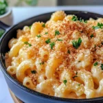 Homemade Skillet Baked Mac and Cheese (Extra-Crispy Top) photo