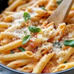 Homemade Spicy Calabrian Chili Vodka Penne photo