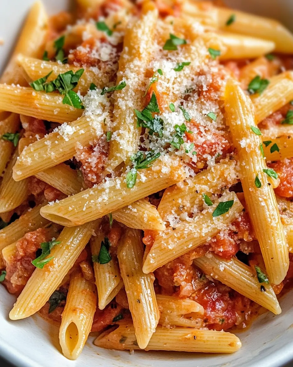 Classic Spicy Calabrian Chili Vodka Penne image