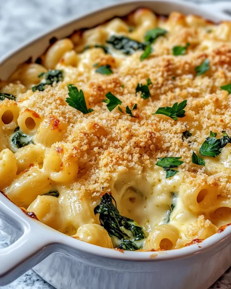 Homemade Spinach-Artichoke Mac and Cheese Bake photo