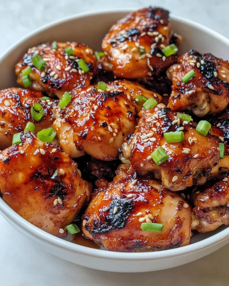 Homemade Sticky Korean-Style Chicken Thighs (Oven) recipe photo