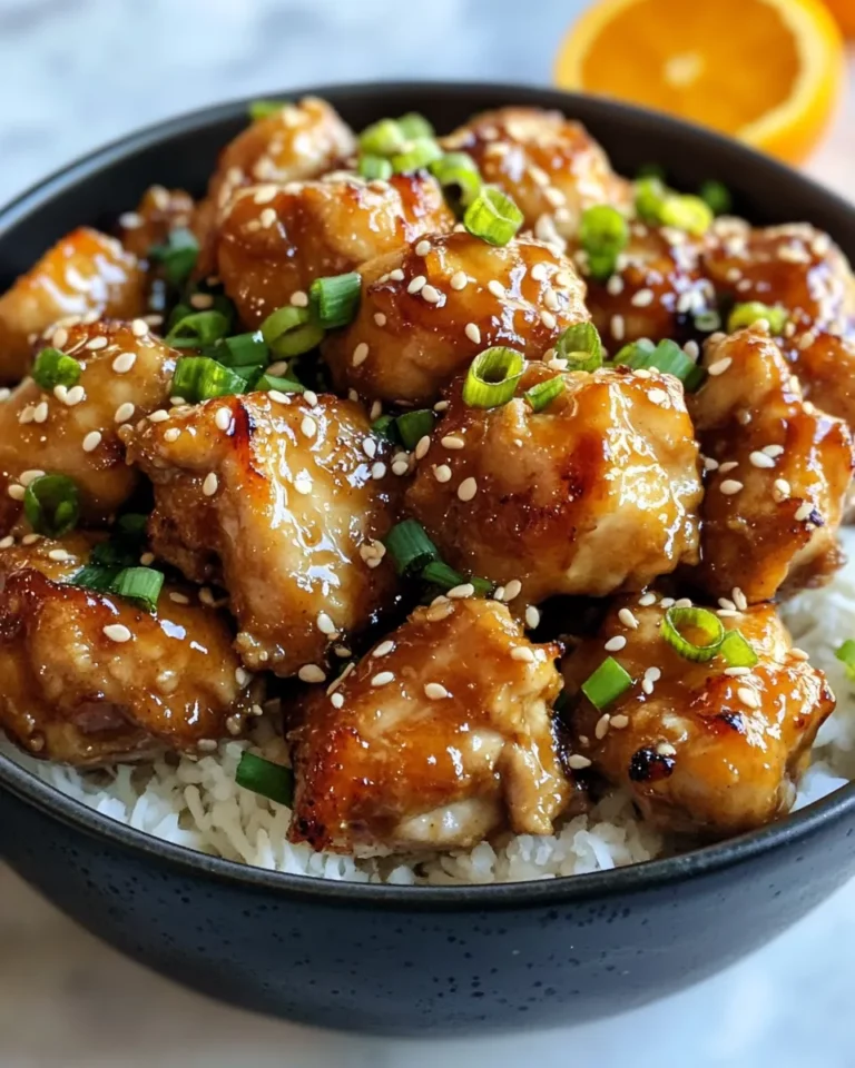 Homemade Sticky Orange Chicken (Better-Than-Takeout) recipe photo
