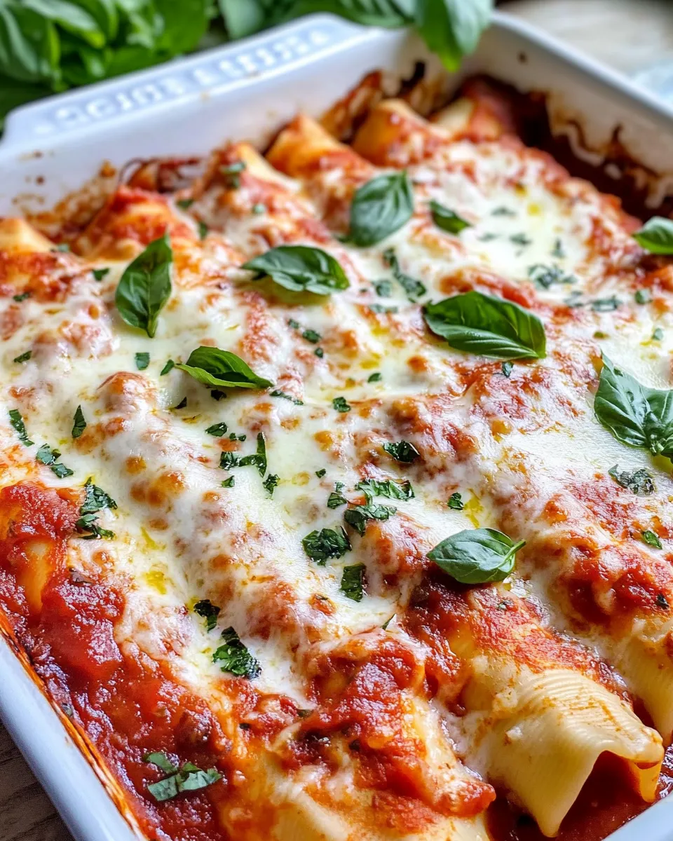 Homemade Weeknight Baked Manicotti (No-Pipe Hack) recipe photo