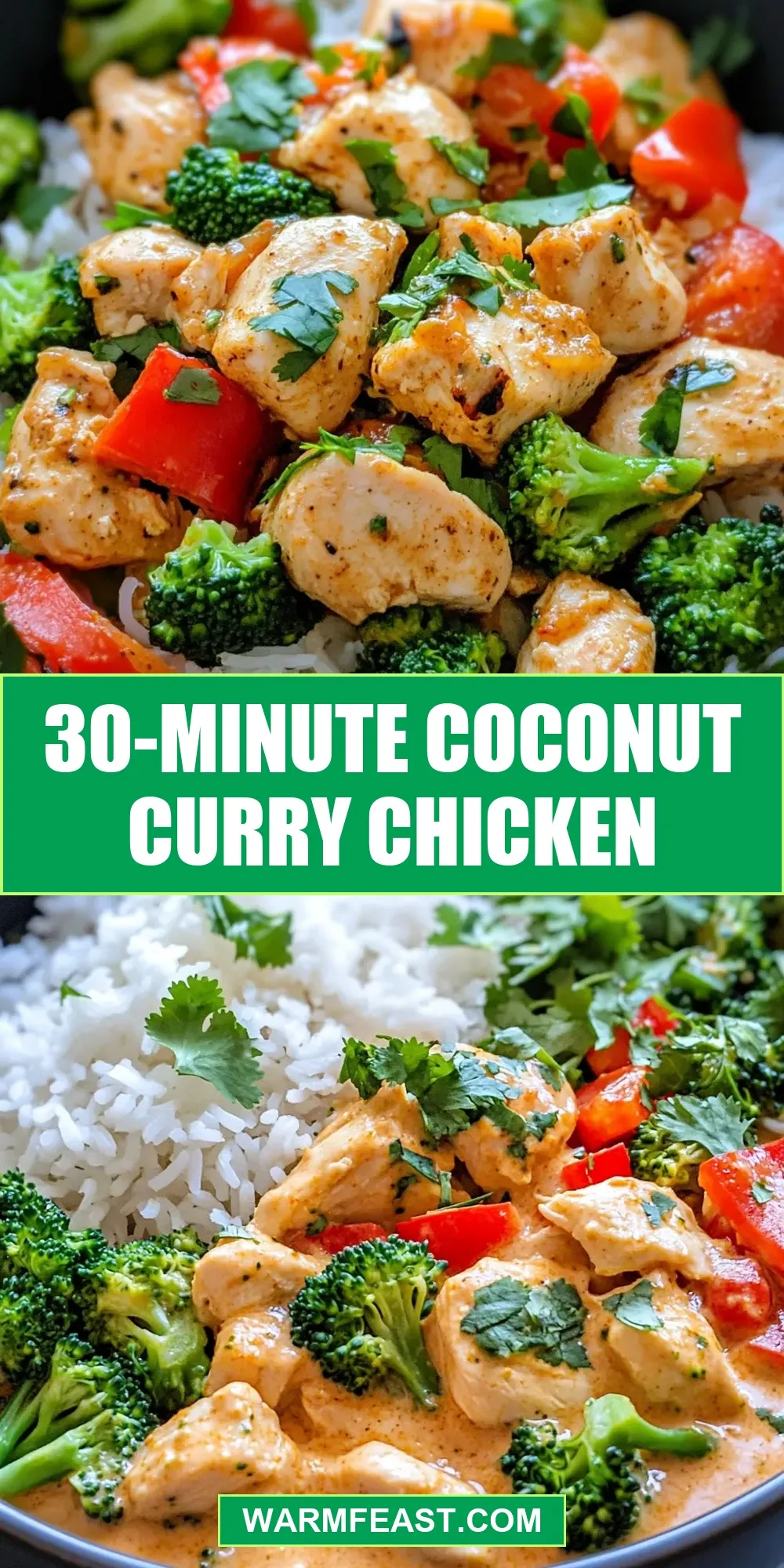 Quick 30-Minute Coconut Curry Chicken