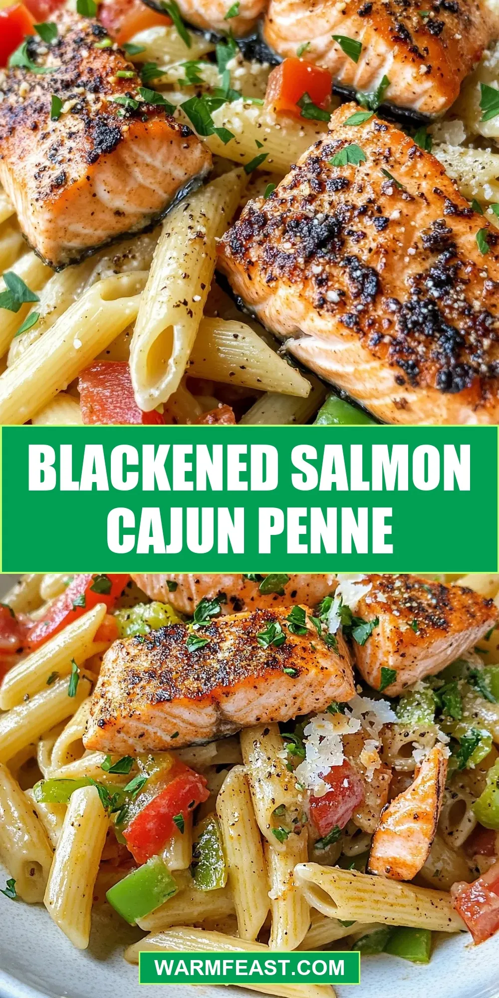 How To Make Perfect Blackened Salmon Cajun Penne