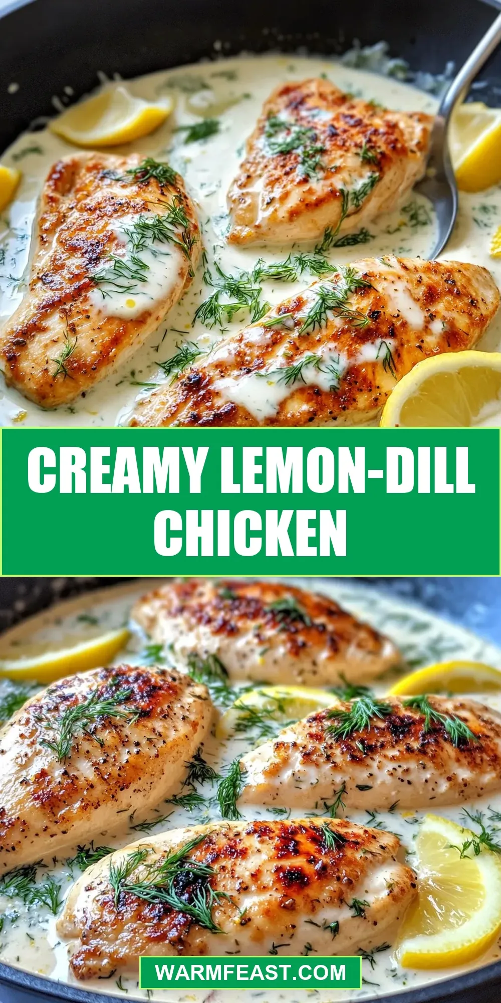 How To Make Irresistible Creamy Lemon-Dill Chicken