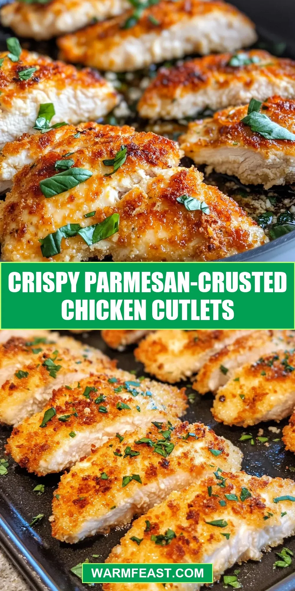 How To Make Healthy Crispy Parmesan-Crusted Chicken Cutlets