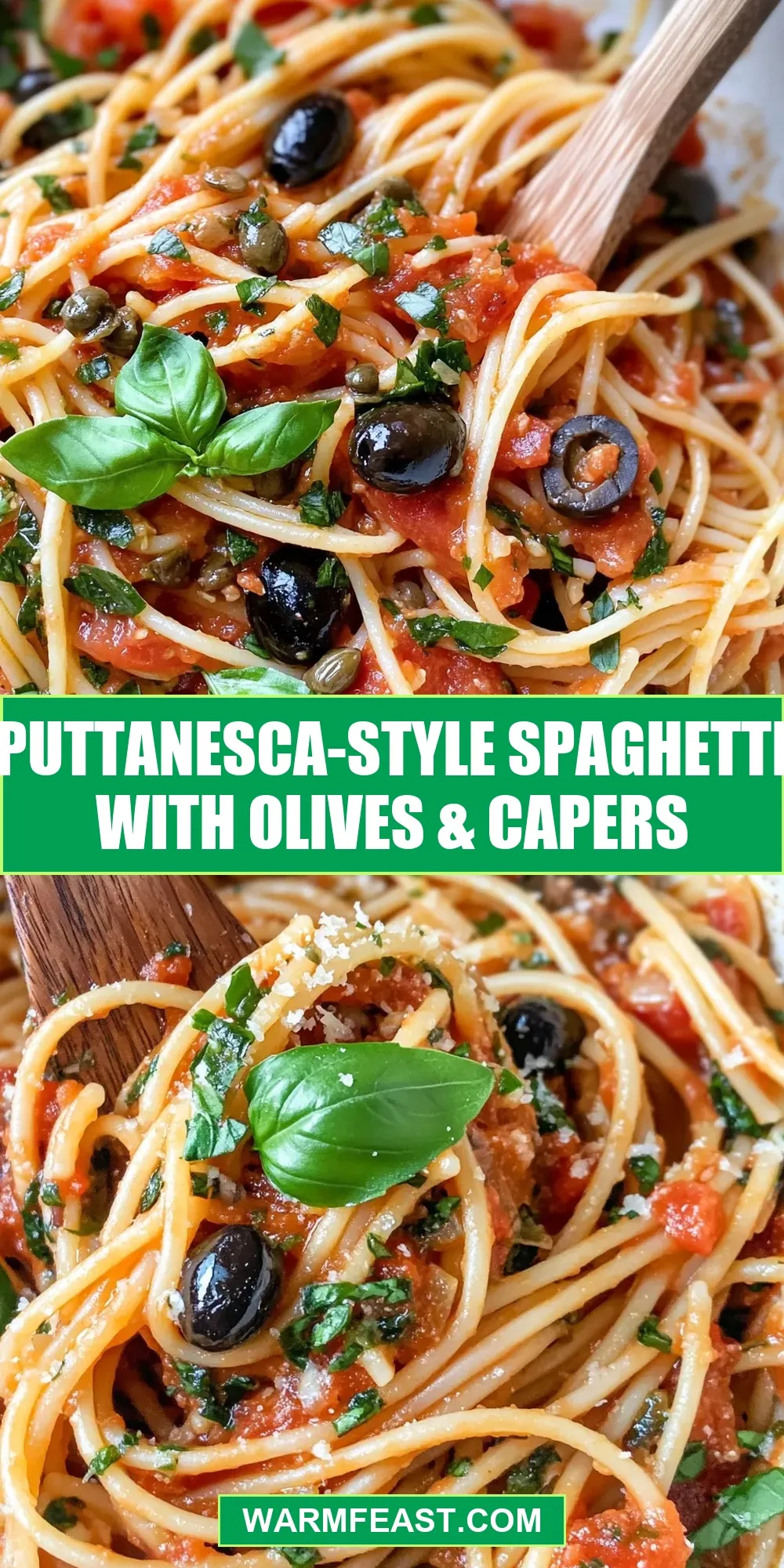 How To Make Ultimate Puttanesca-Style Spaghetti With Olives & Capers