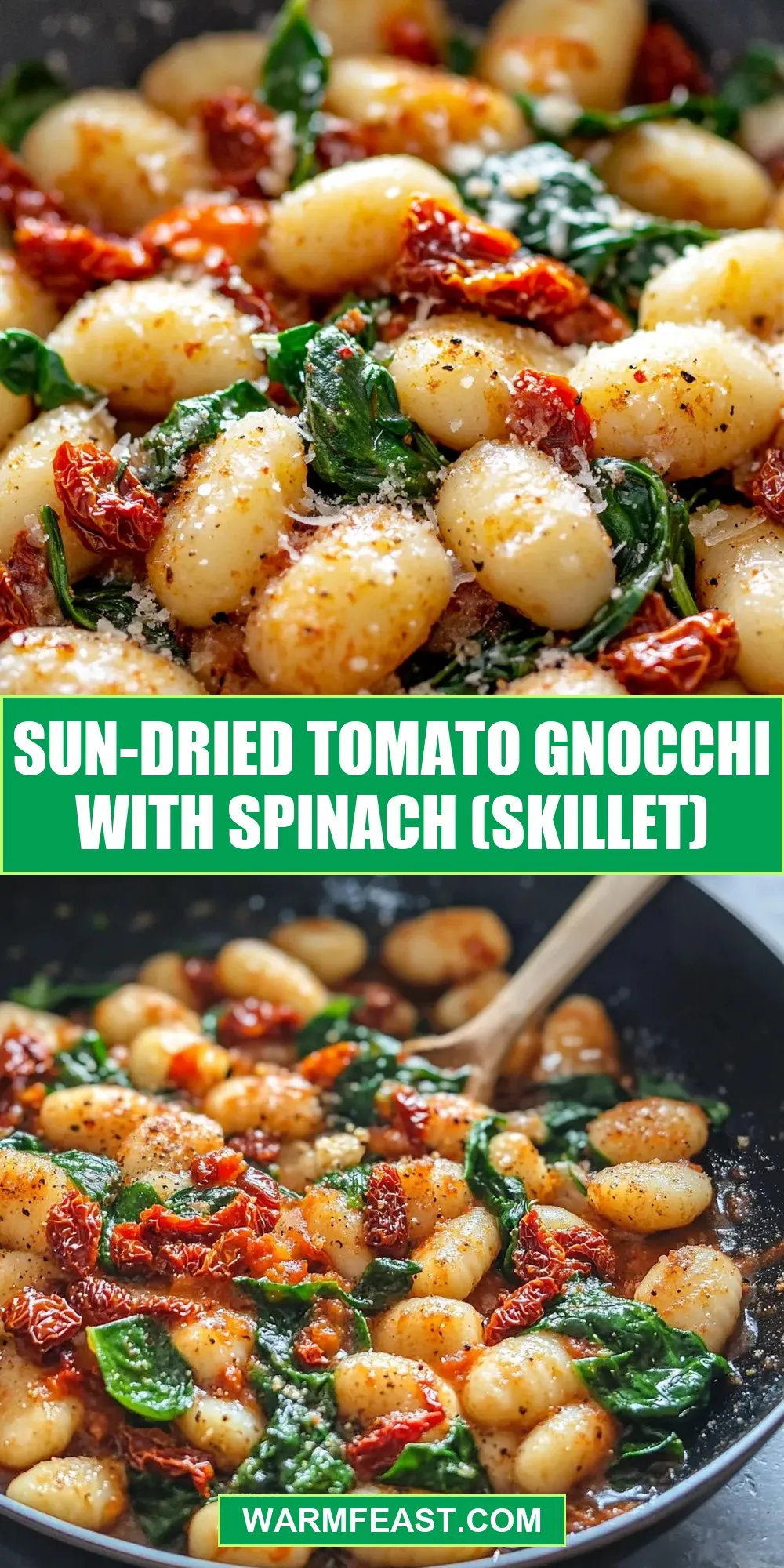 Sun-Dried Tomato Gnocchi With Spinach (Skillet) Recipe