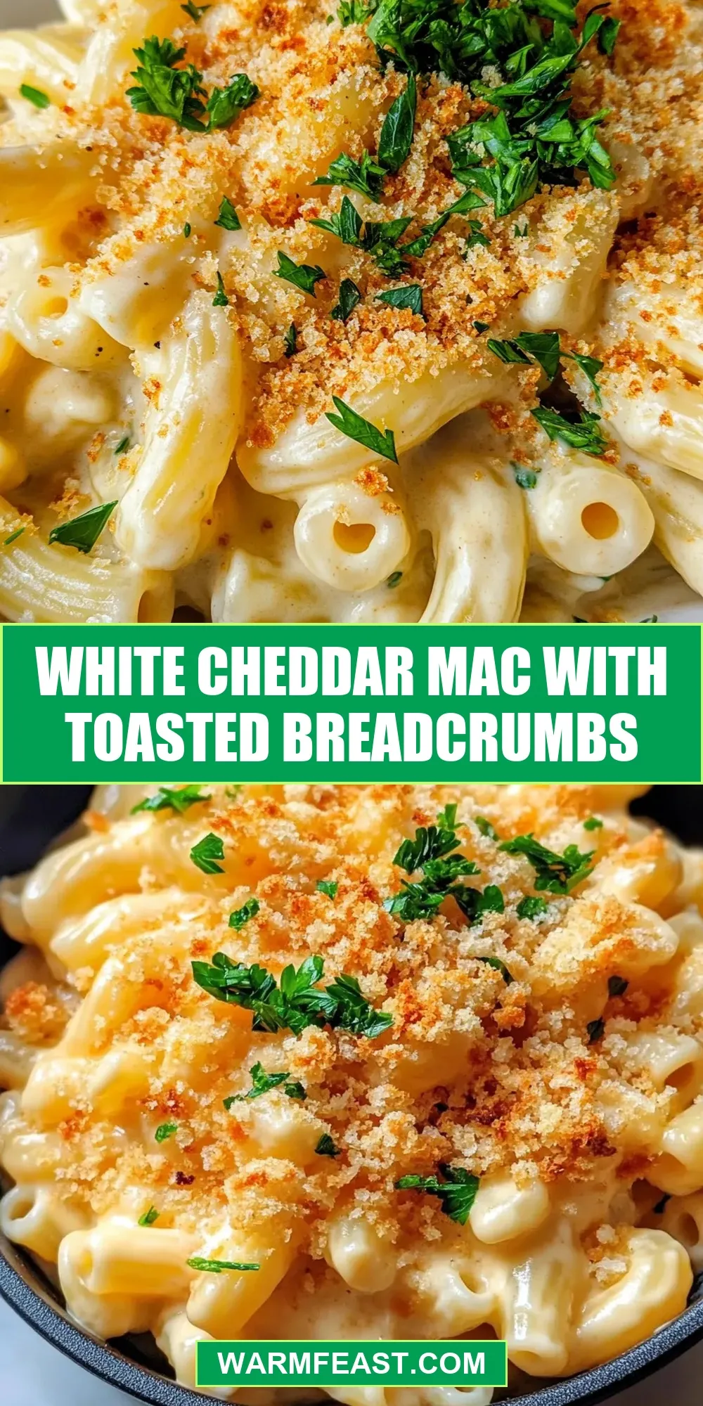 The Best White Cheddar Mac With Toasted Breadcrumbs Ever