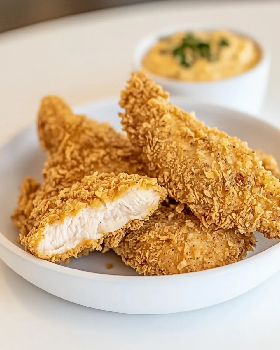 Tasty Air Fryer Chicken Tenders shot