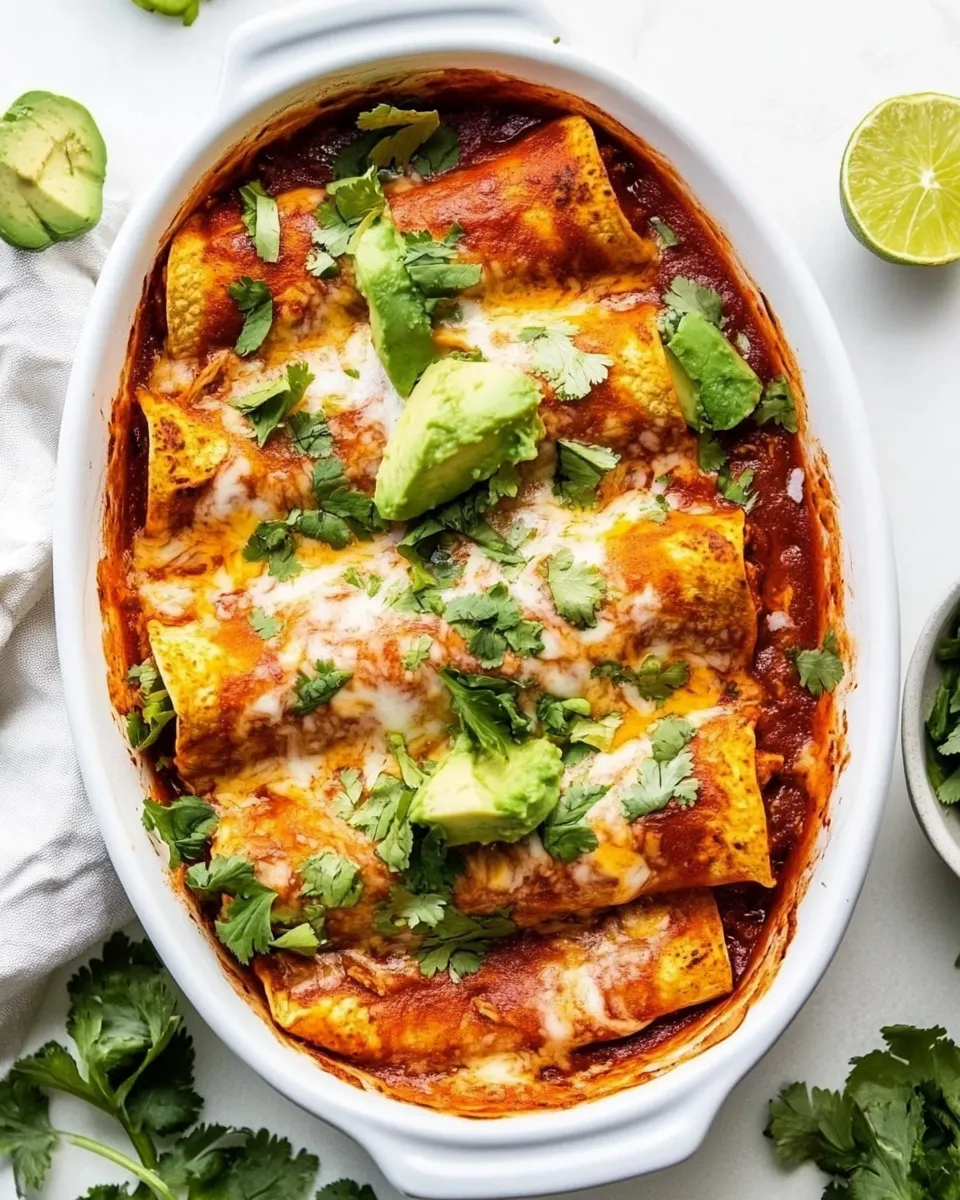 Homemade Amazing Homemade Chicken Enchiladas photo