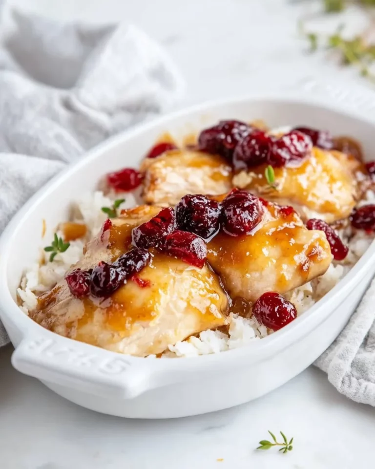 Easy Apricot Cranberry Chicken photo