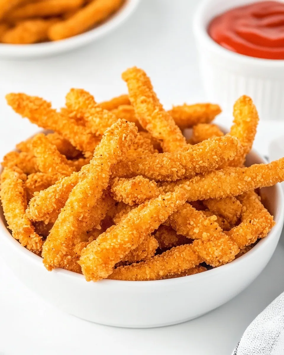 Homemade Burger King Chicken Fries Recipe shot