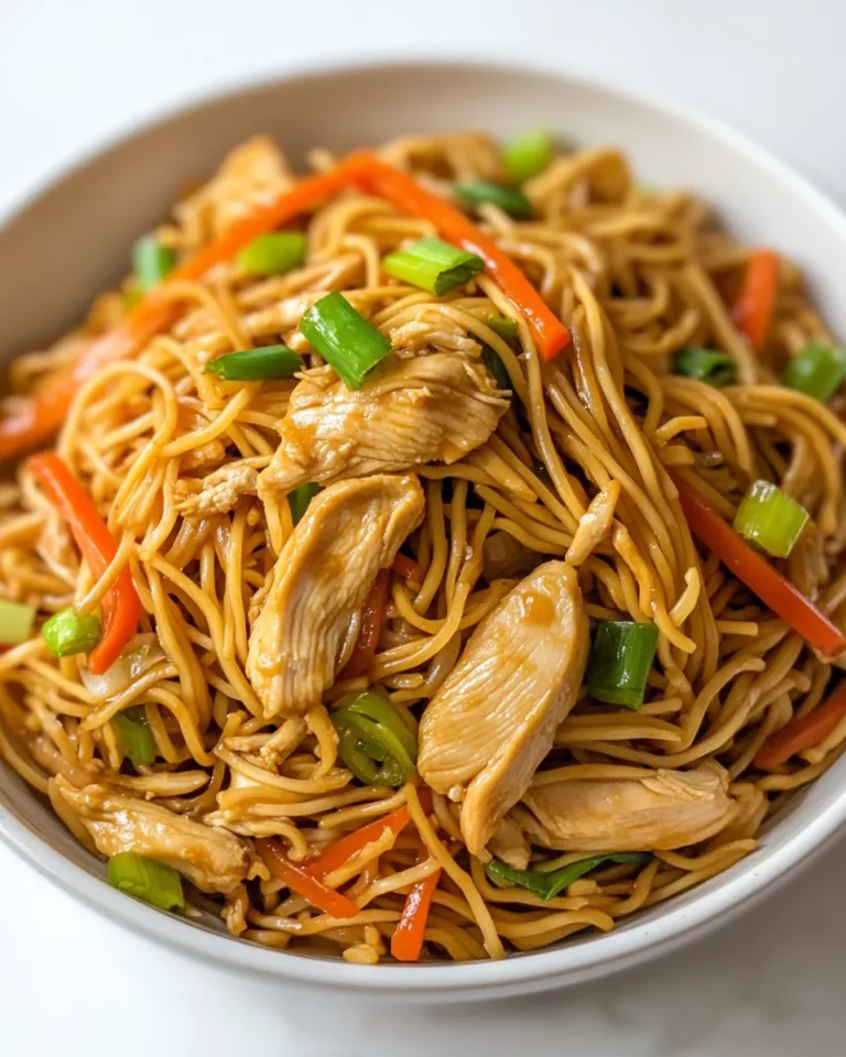 Homemade Chicken Chow Mein photo