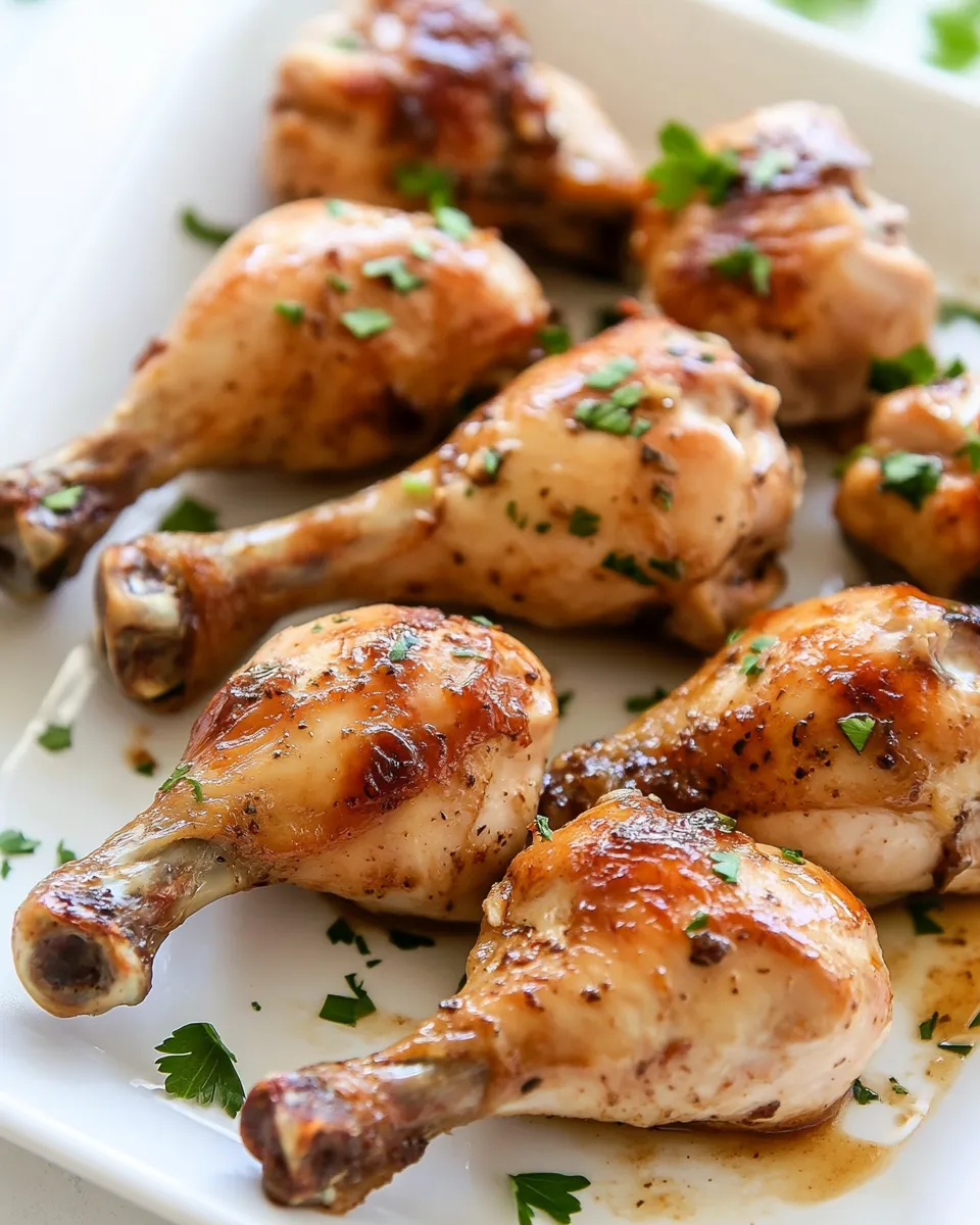 Homemade Chicken Drumstick Marinade photo