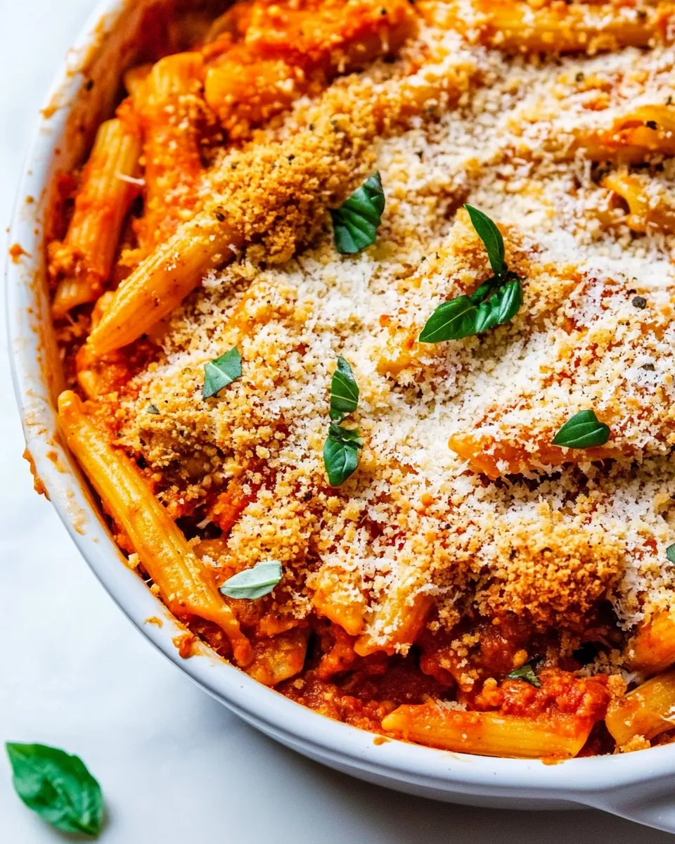 Homemade Chicken Parmesan Pasta photo