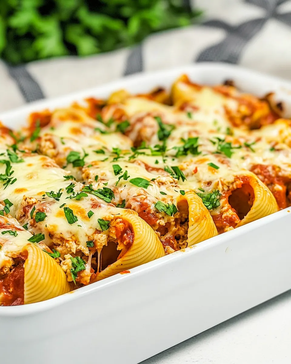 Classic Chicken Stuffed Shells image