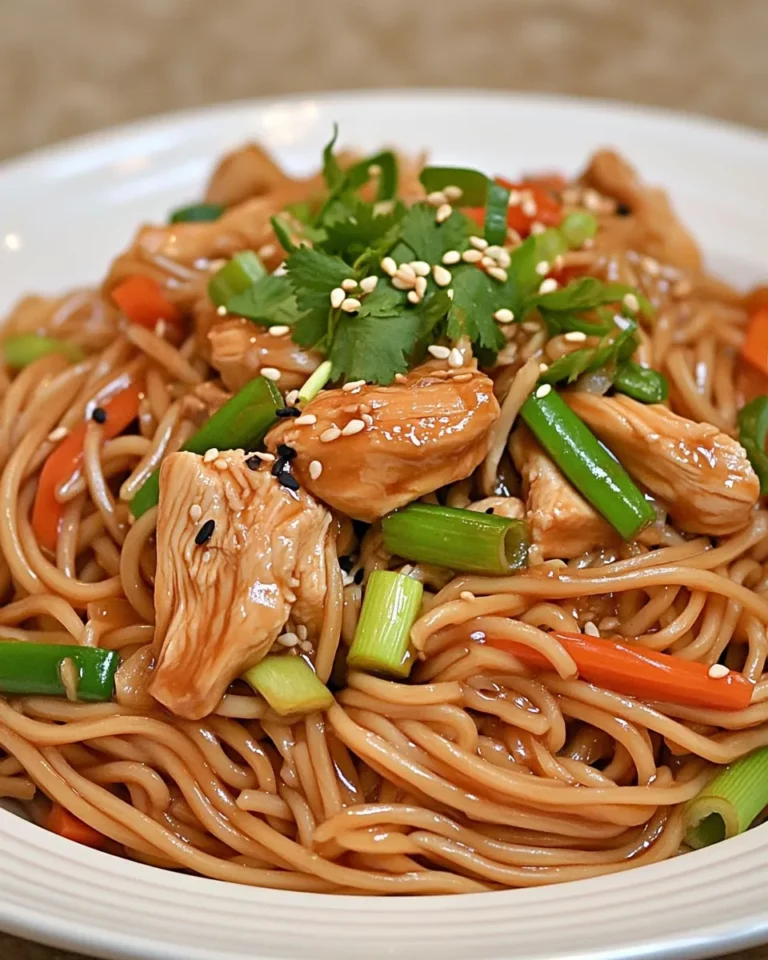 Homemade Chicken Teriyaki Noodles photo