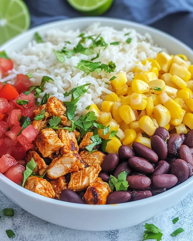 Easy Chipotle Chicken Burrito Bowl Copycat photo