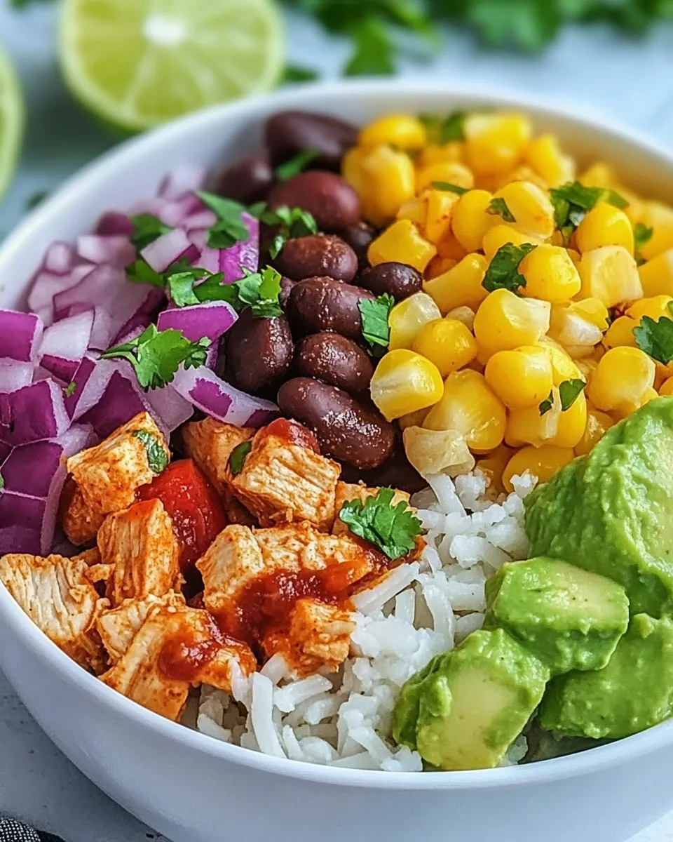 Homemade Chipotle Chicken Burrito Bowl Copycat recipe photo