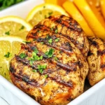 Homemade Citrus BBQ Grilled Chicken photo
