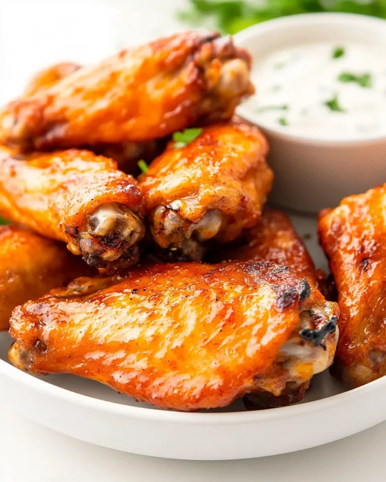 Homemade Crispy Air Fryer Chicken Wings photo